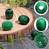 4Pcs Natural Myanmar Jade/Burmese Jade European Beads G-PA0002-45-4