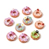 Printed Opaque Resin Imitation Food Cabochons RE-CBAB663-01-1