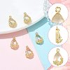 Transparent Glass Pendants GLAA-FZ0001-02B-3
