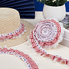 5Yards Polyester Lace Ribbon OCOR-GF0006-20D-4