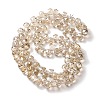 Pearl Luster Plated Electroplate Beads Strands EGLA-H104-09A-PL04-2
