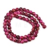 Grade AB Natural Tiger Eye Beads Strands G-F591-18-6mm-05-3