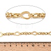 304 Stainless Steel Heart Link Chains CHS-K024-04G-2