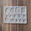 DIY Irregular Shape Pendants Silicone Molds DIY-A038-02A-3