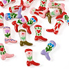 20Pcs 10 Styles Boot Baking Paint Glass Enamel Beads LAMP-TA0002-78A-3
