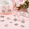 50Pcs 5 Style Tibetan Style Alloy Pendants FIND-SC0008-91-4
