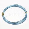 Round Aluminum Craft Wire AW-D009-1mm-10m-24-1