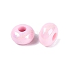Opaque Acrylic European Beads OACR-E033-19L-2