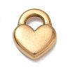 Valentine's Day 304 Stainless Steel Charms SA-B007-05G-A-1