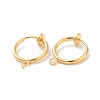 304 Stainless Steel Clip-on Earring Findings LS-STAS-L238-025G-2