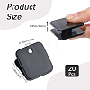 Square Acrylic Self-Adhesive Hanging Spring Clips AJEW-WH20011-56B-2