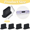 50Pcs Silicone Mobile Anti-Dust Plugs FIND-CN0001-98B-2