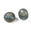 Natural Labradorite European Beads X-G-G740-14x8mm-37-2