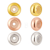 6Pcs 3 Colors 925 Sterling Silver Beads STER-PH0002-03-7
