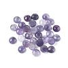Natural Amethyst Cabochons G-G788-B-07-3