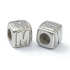 Tarnish Resistant 304 Stainless Steel European Beads STAS-H145-01M-P-1