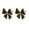 Valentine's Day 304 Stainless Steel Stud Earrings EJEW-D357-01C-G-2