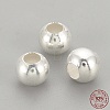 925 Sterling Silver Beads STER-S002-12-5mm-3