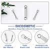 200Pcs 2 Styles 304 Stainless Steel Connector Charms STAS-DC0011-16-4