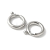 316 Surgical Stainless Steel Spring Gate Rings STAS-H234-06P-03-2