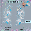 Polyester Embroidery Lace Sewing Ornaments DIY-WH2031-077B-02-2