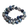 Natural Dragon Veins Agate Beads Strands GG-L001-I01-01F-4