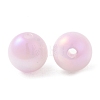 Iridescent Opaque Resin Beads RESI-Z015-01B-06-2