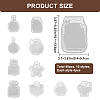 2 Styles Waterproof Self Adhesive Stamping Stickers Sets DIY-CP0011-05B-2