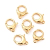 Brass Lobster Claw Clasps LS-KK-D065-02G-1