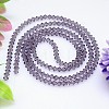 Faceted Imitation Austrian Crystal Bead Strands G-M180-8mm-22A-2