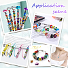 120Pcs Resin European Beads FIND-SP0002-05E-6