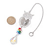 Brass Hollow Hanging Ornaments HJEW-JM01930-01-3