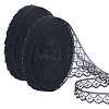 Polyester Flower Lace Ribbon OCOR-CY0004-21-1