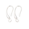 Brass Earring Hooks KK-G604-06S-1
