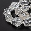 Natural Quartz Crystal Beads Strands G-C182-08-5