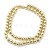 Electroplated Synthetic Magnetic Hematite Beads Strands X-G-L613-F01-01A-3