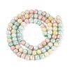Anti-Tarnish Electroplate Glass Beads Strands EGLA-N027-02A-02-2