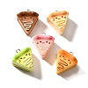 Cute Opaque Resin Pendants X-RESI-S014-01-1