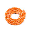 Natural Freshwater Shell Beads Strands SHEL-N003-33-A07-2
