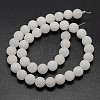 Natural White Jade Beads Strands X-G-D671-8mm-2