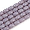 Opaque Glass Beads Strands GLAA-Z015-02C-1