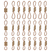 24Pcs 3 Styles Nylon with Rubber Tactical Gear Holder Clip FIND-FG0005-61A-1