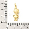 Brass Pendants KK-Z073-12G-3