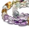 Natural Fluorite Beads Strands G-F575-18A-4
