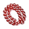Glass Enamel Beads GLAA-Q125-01-2