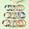 Plating Resin Beads Stretch Bracelets for Women BJEW-P374-01P-1