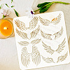 PET Hollow Out Drawing Painting Stencils DIY-WH0391-0382-3