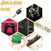 12Pcs 6 Color Alloy DIY Bags Adjustable Clasps Accessories FIND-WR0003-24-4