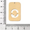 304 Stainless Steel Pendants STAS-D200-01Q-G-3