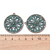 Tibetan Style Alloy Pendants FIND-B055-02A-3